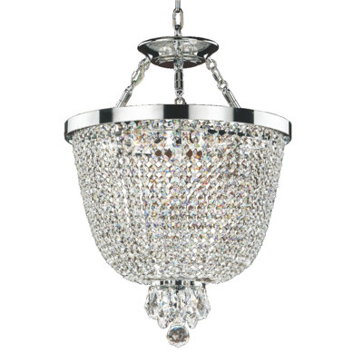 Wilhelm 3 - Light Dimmable Empire Chandelier