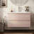 Integrated Ceramic Sink Wall-Mounted Bathroom Vanity-1873488942