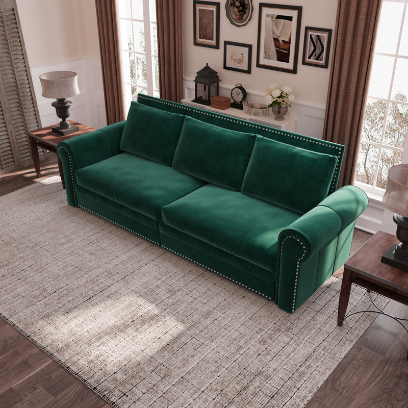 Chesterfield Sofa, Green
