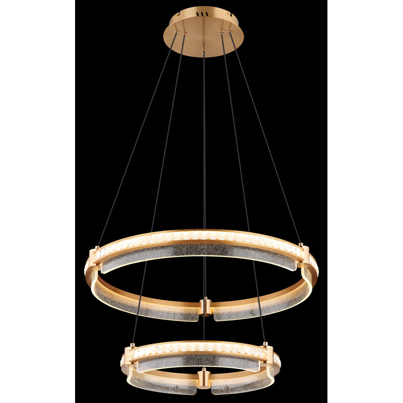 Ayomi 1 - Light Gold LED Pendant