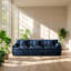 Canapé modulaire en chenille Everly Cloud l 109,45 po x P 57,48 po x H 33,46 po-129237707