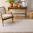 Martha Stewart Cotton Geometric Rug in Taupe/Cream-74864717