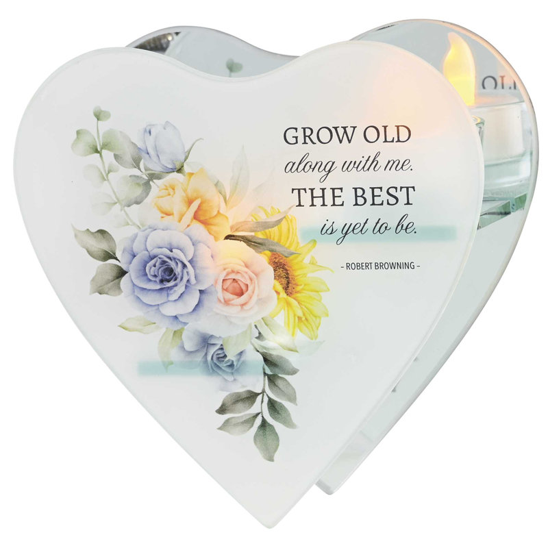 Glass Wall Tealight Grow Old Along With