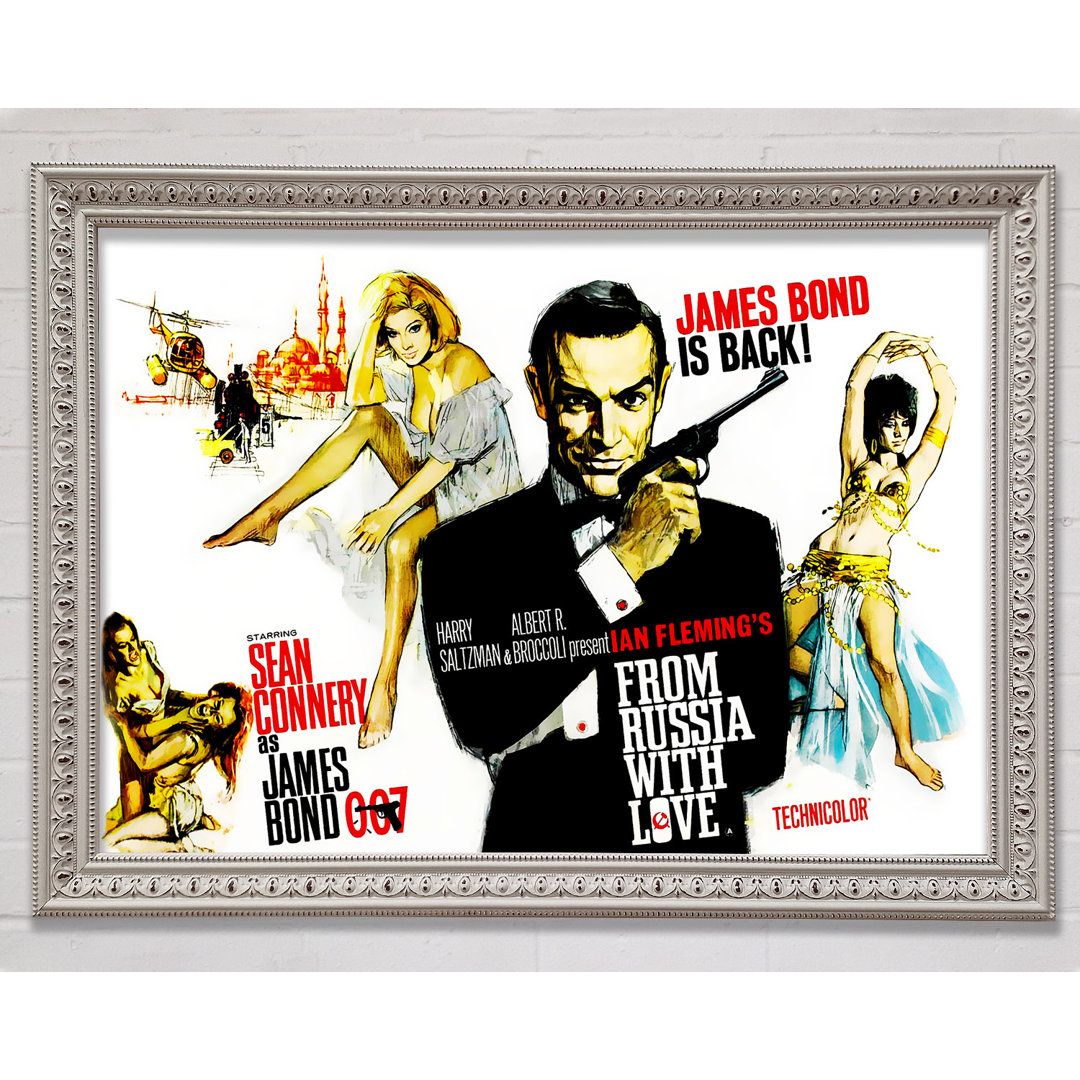 Sean Connery from Russia with Love - Einzelne Bilderrahmen Kunstdrucke