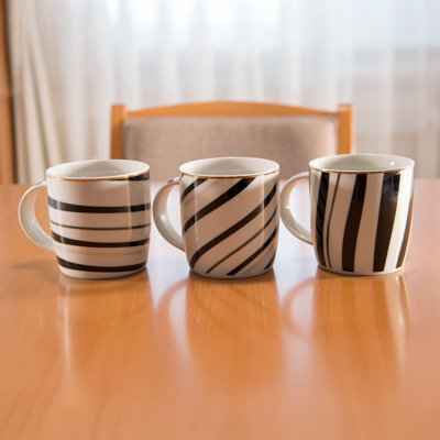 Ensemble de 3 tasses en céramique Marlee