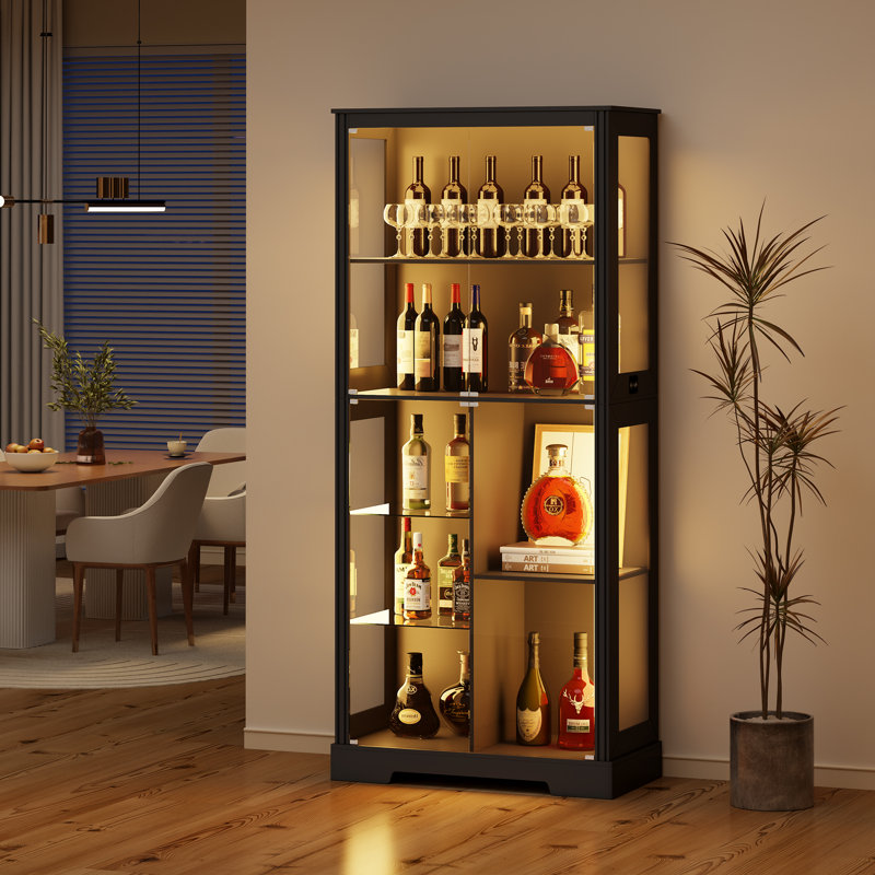 Display Cabinet, Black