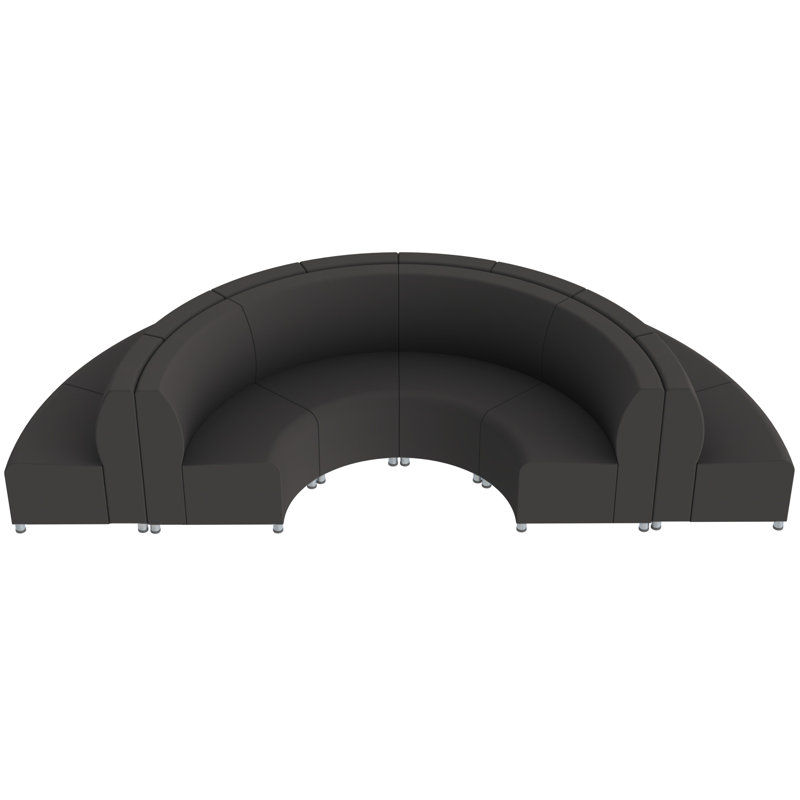 Ensemble de 12 chaises Pro Crest Connect, Noir, noir, noir, noir