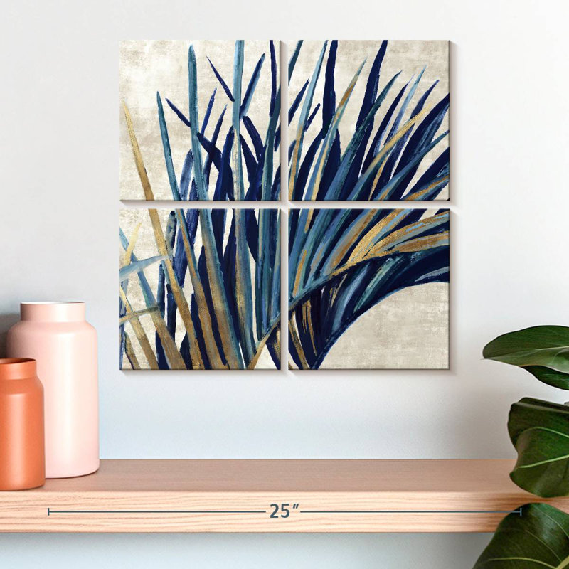 Harnek Easing Palm I, 18" H x 18" W