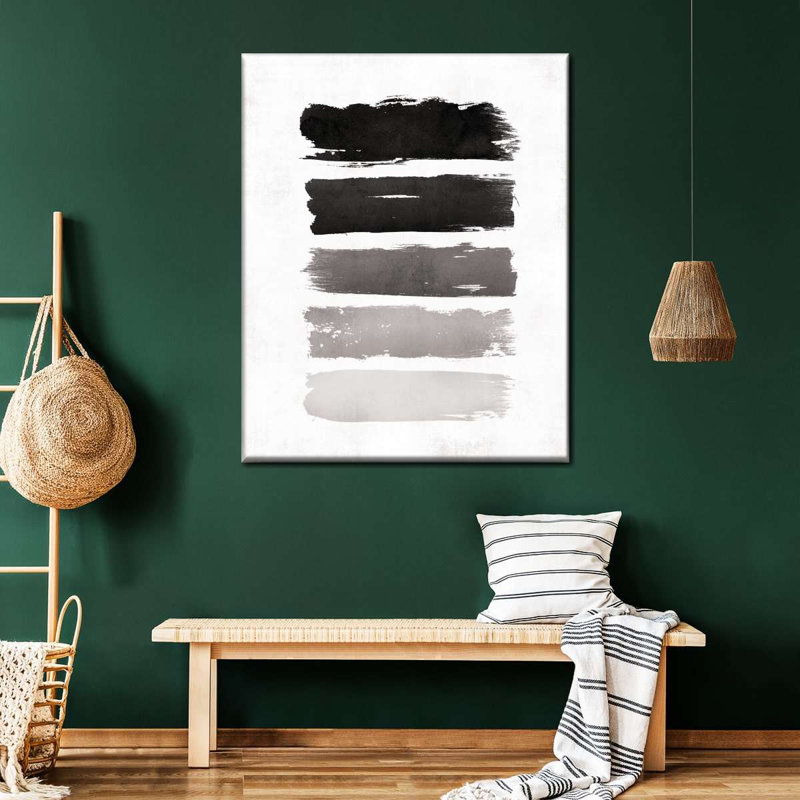 Abstract Horizontal Canvas Print - Wrapped Canvas Print, 45" H x 36" W x 1.25" D