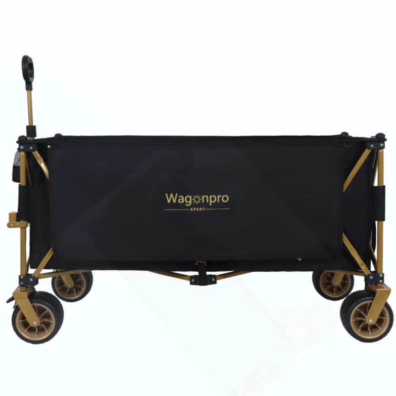 Grand chariot utilitaire pliable robuste - capacité de 480 lb, cadre ultra-stable breveté, pliage 1: 6 peu encombrant et roues tout-terrain de 7 po, aucun assemblage requis