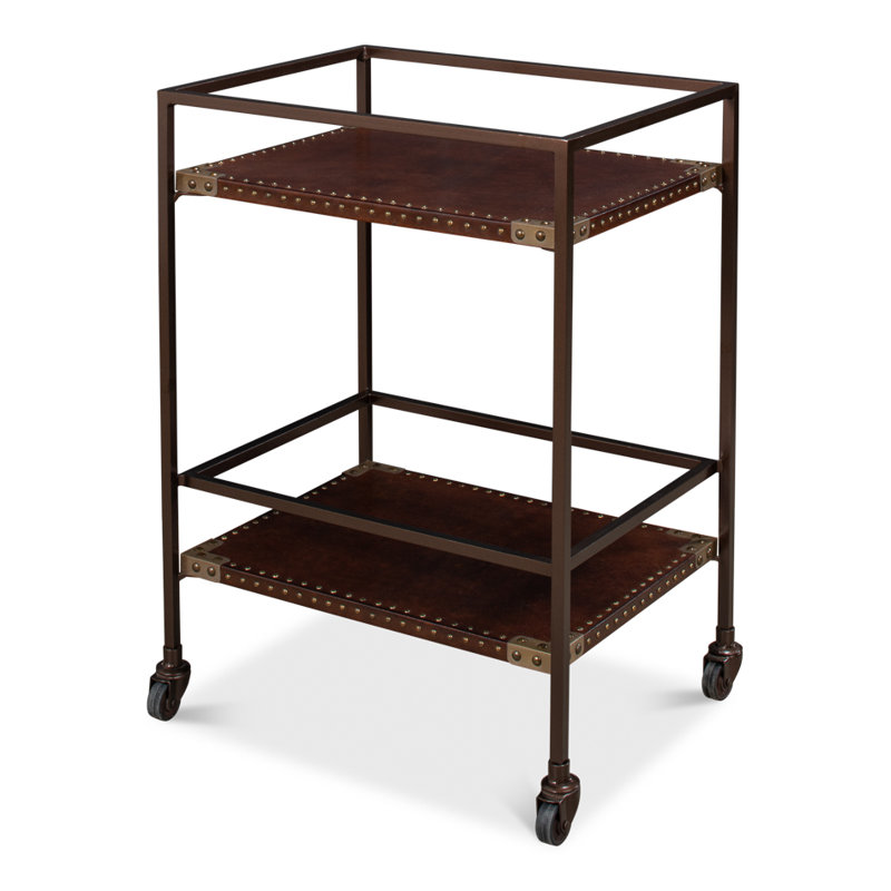 Industrial Bar Cart
