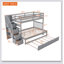 Twin Over Full Bunk Bed With Twin Size Trundle-1246506754