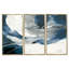 «Feeling Honolulu Blue X» - impression de 3 pièces-622847572-622847574