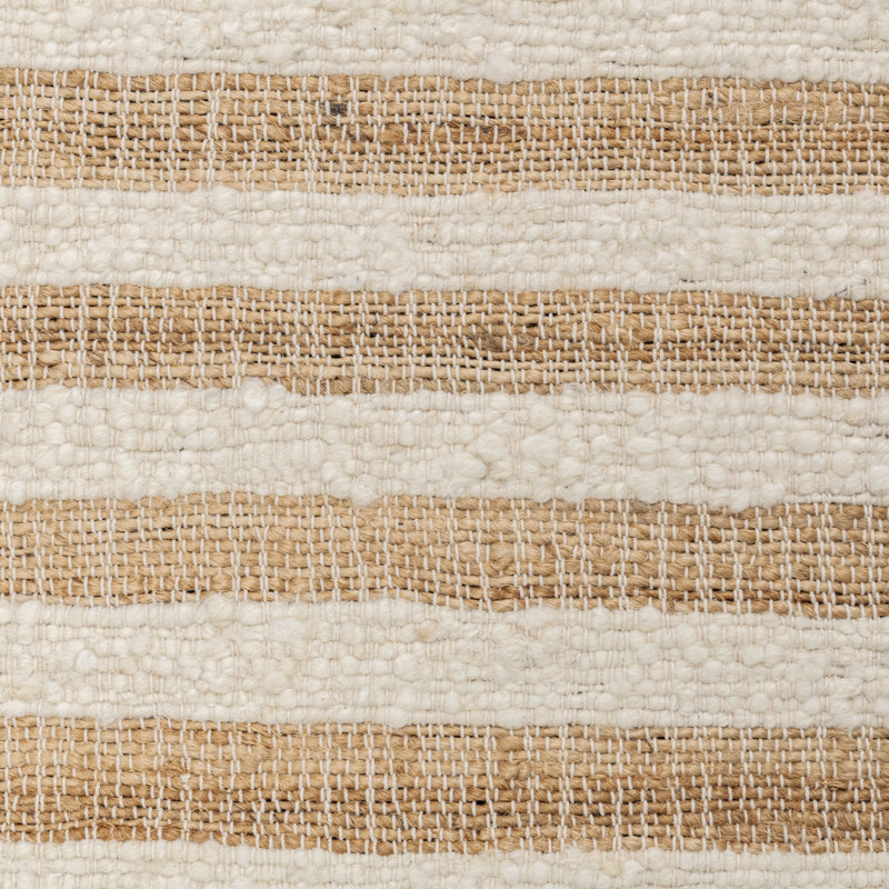 Rhodes Hand Woven Striped Area Rug, Runner 2'7" x 8'