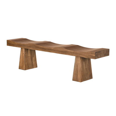 Shibumi Solid Wood Bench