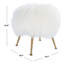 Repose-pieds standard rond 19,7 po Loranzo-1111215005