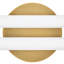 Briony Single Frosted Dimmable LED Vanity Light