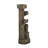 11X13.4X31.5" Rustic Decorative Tree Trunk 5 Tier Water Fountain, With Light And Pump, For Indoor And Outdoor
