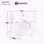 Fauteuil demi-tonneau rotatif sculpté Modern Modern-1316210337