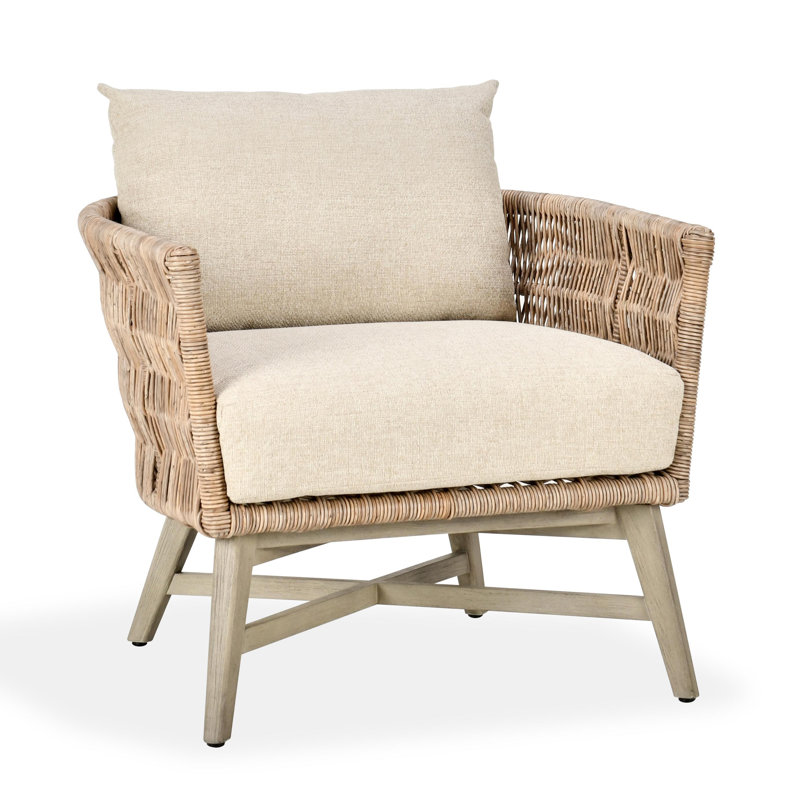 Collins Outdoor Solid Wood Lounge Chair