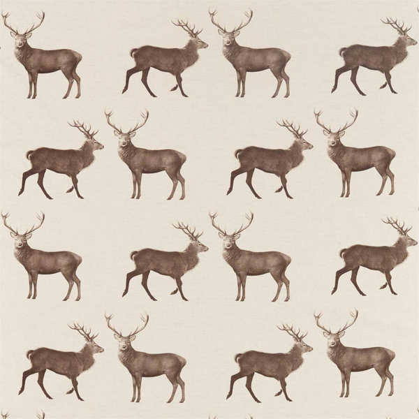 Sanderson Evesham Deer Fabric | Wayfair