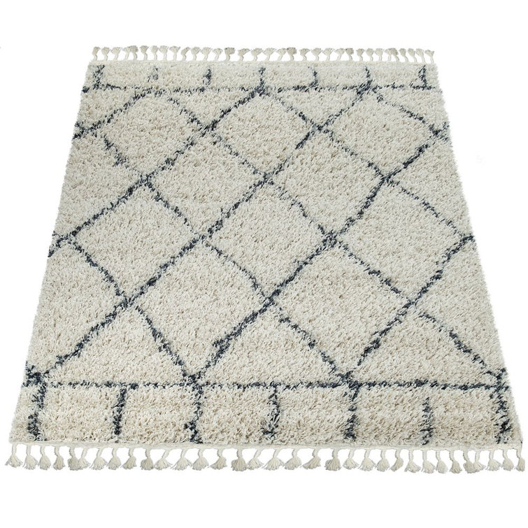 Sierra Geometric Shag Area Rug