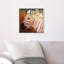 Zebra Sunset Framed Giclée Canvas Print-6560684-6560687