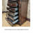 American-style Rubberwood Multifunctional Jewelry Cabinet
