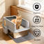 Stainless Steel Litter Box with Scoop