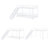 Metal Bunk Bed with Slide and Guardrails-2052748079-2052748074