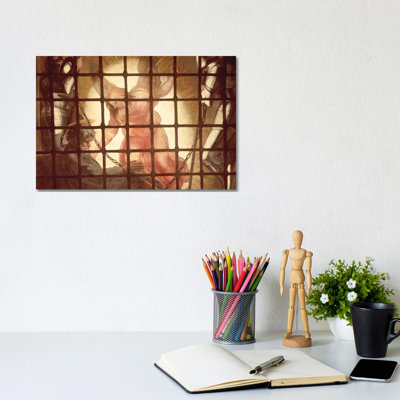 The Angel Wakes St Peter, from 'The Liberation of St Peter' in the Stanza d'Eliodoro, 1512-14 by Raphael - 1 Piece Wrapped Canvas Wall Art