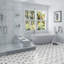 Ako 4x9 Rectangle Marble Micro Mosaic Tile-1338165423