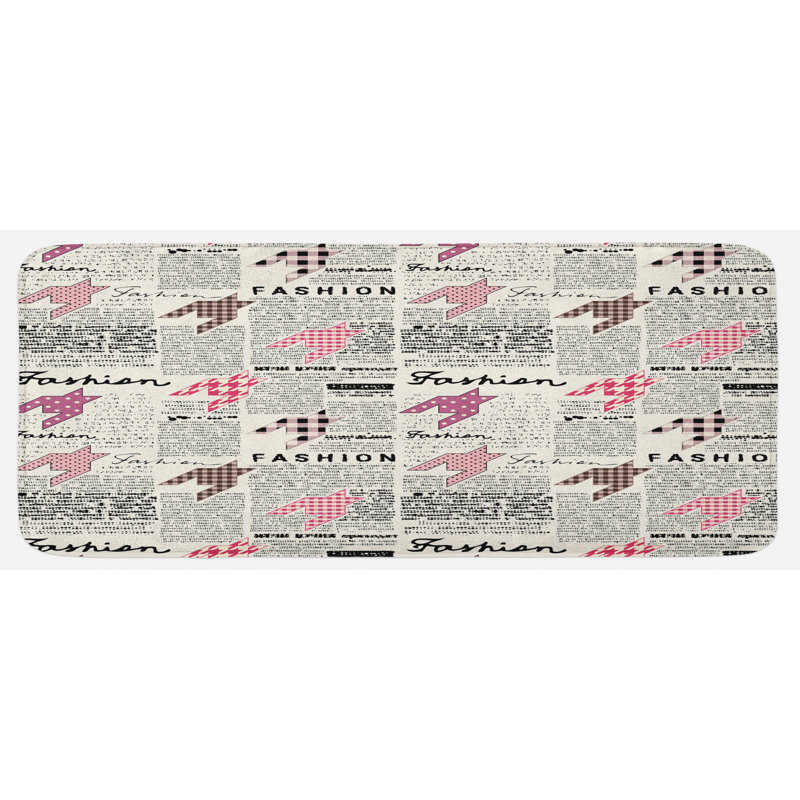Tapis de cuisine journal