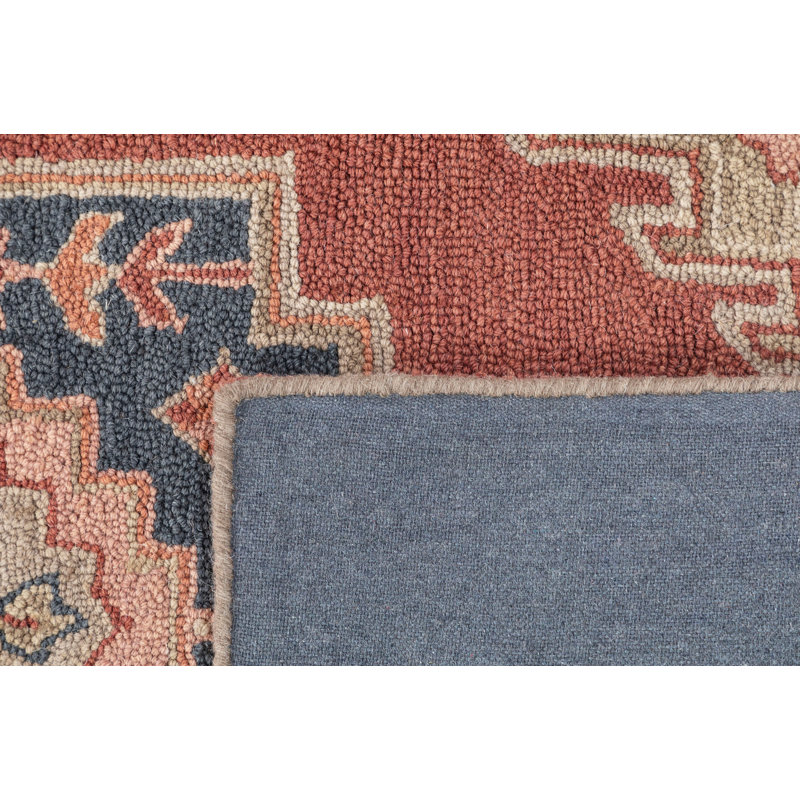 Tapis rectangulaire en laine Millian, Rectangle 7 pi 9 po x 9 pi 9 po
