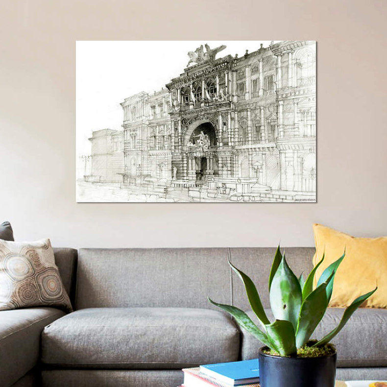 « old de la technologie » par maja wronska, impression sur toile, H 8 po x l 12 po x P 0,75 po, Toile tendue, Pas de tapis
