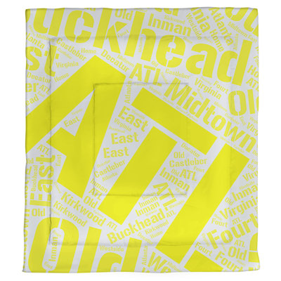 Modern & Contemporary Polyester Box Stitch Comforter
