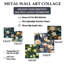 Ensemble de 5 impressions murales blanches zen