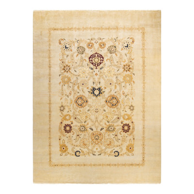Sayam One-of-a-Kind 9' 1" X 12' 0" Hand Knotted Area Rug