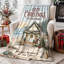 Jeté Coastal Christmas Cottage, 60 x 80 po