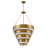 Echelon Eight-Light Tiered Chandelier by Lisa McDennon