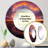 Elexa Round Wall Mirror