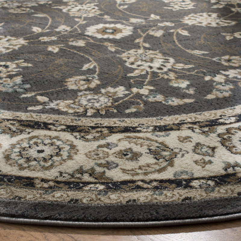 Tapis oriental Klose Performance, Rond 7 pi, Black/Cream