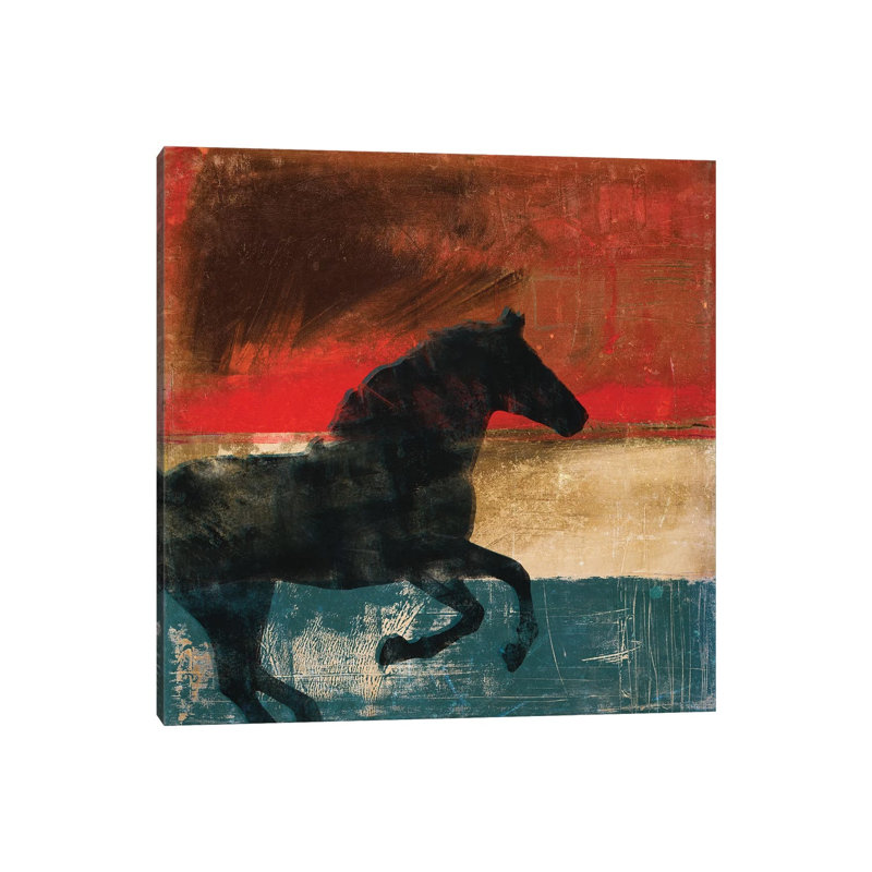 «Wild and Free II» par Dan Meneely, impression sur toile tendue, H 12 po x l 12 po x P 0,75 po