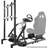 Inbox Zero Ergonomic PC & Racing Game Chair in Black