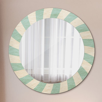 Huldar Glass Flat Wall Mirror
