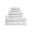 Sculpted Pleat Solid 6 Piece 100% Cotton Towel Set-762852783