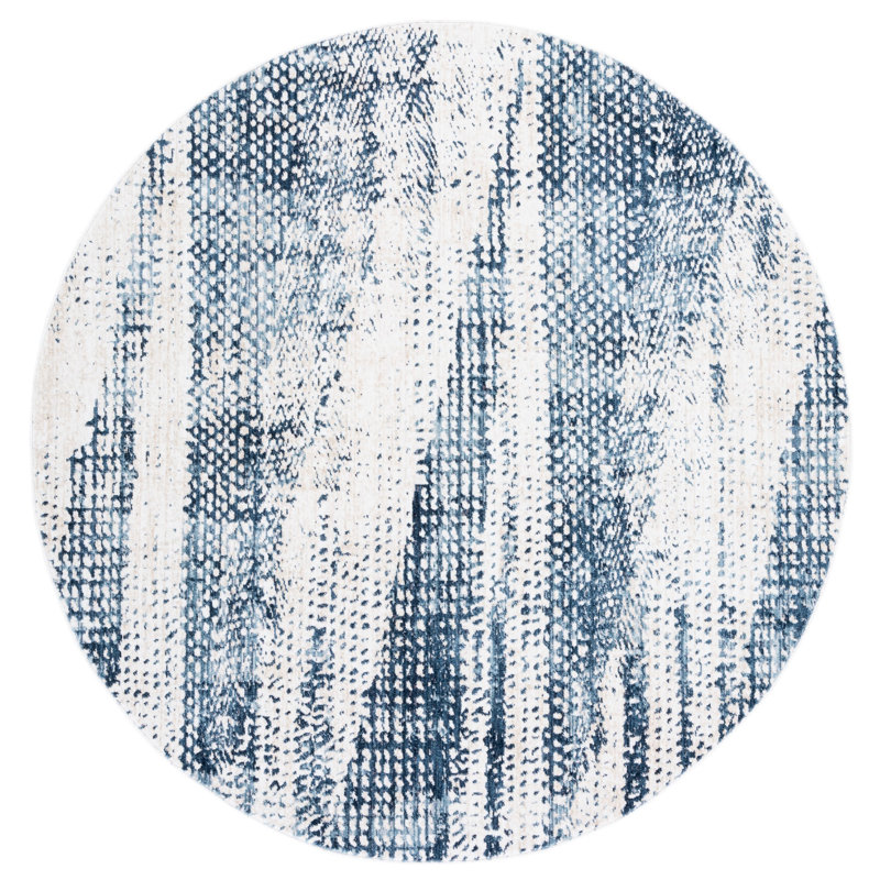 Olympia Performance Abstract Rug, Round 6'