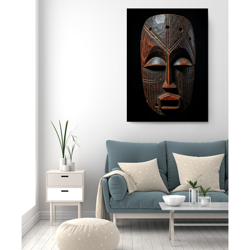 Art mural sur toile, "Celebration of Tradition", 30" H x 20" W