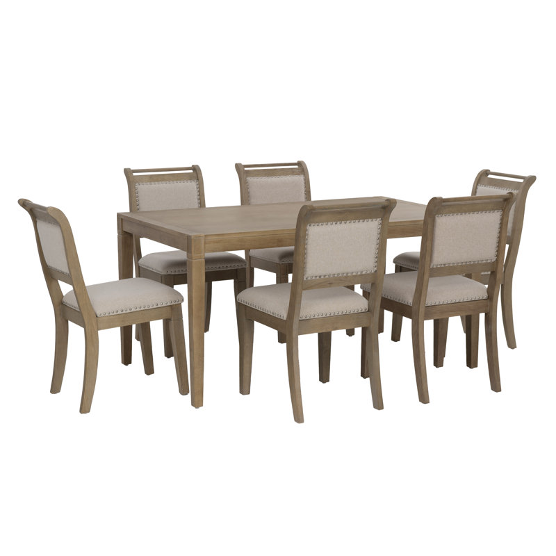 Emerson Nat Nat 7pc Dining Set