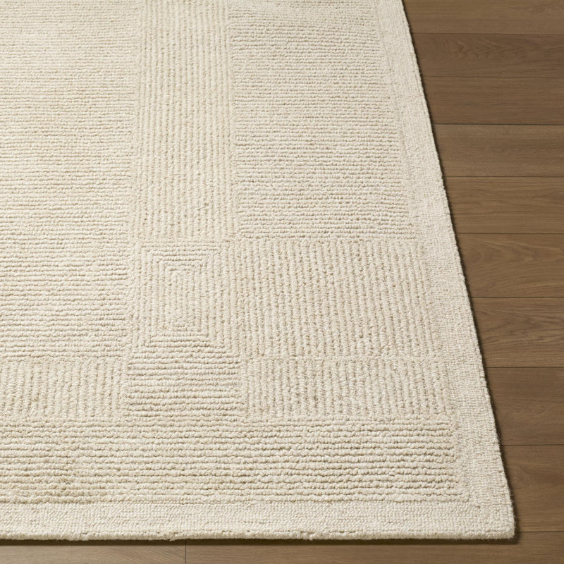 ELLE Décor X Livabliss Florian Handmade Rug, Rectangle 9' x 12', Cream
